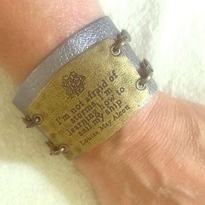 ❤️ LENNY AND EVA LEATHER CUFF TRIO ❤️